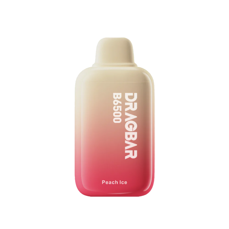 Drag Bar B6500 Puff - Peach ice - 5%  Jetable  xvape.ma Maroc.