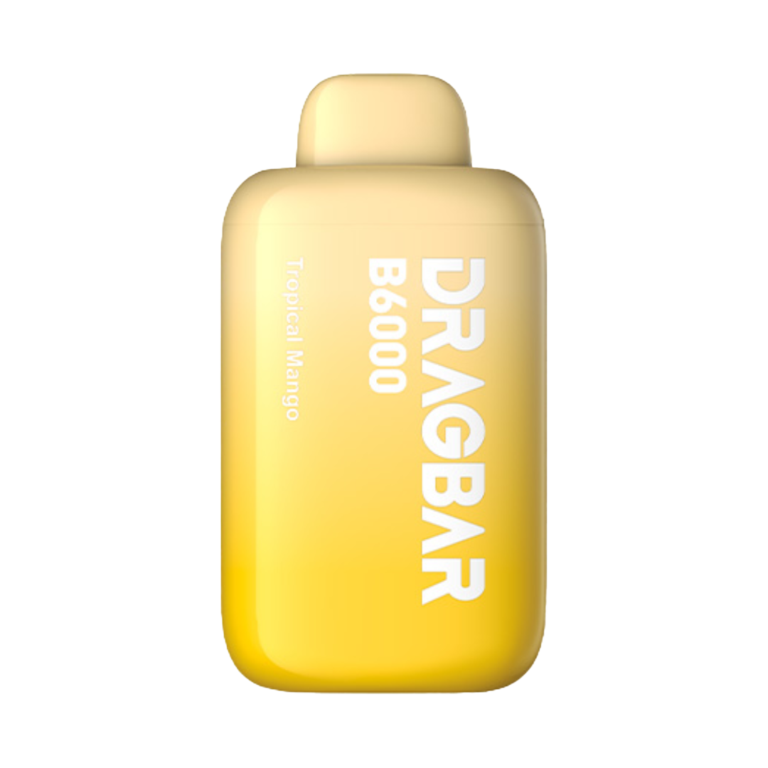 Drag Bar B6000 Puff - Tropical Mango - 5%  Jetable  xvape.ma Maroc.