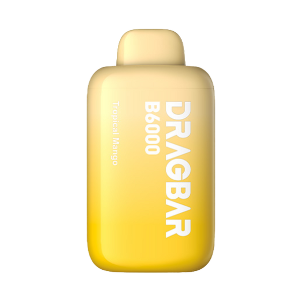 Drag Bar B6000 Puff - Tropical Mango - 5%  Jetable  xvape.ma Maroc.