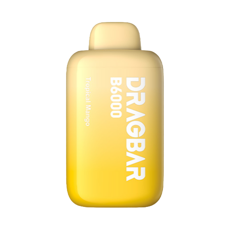 Drag Bar B6000 Puff - Tropical Mango - 5%  Jetable  xvape.ma Maroc.
