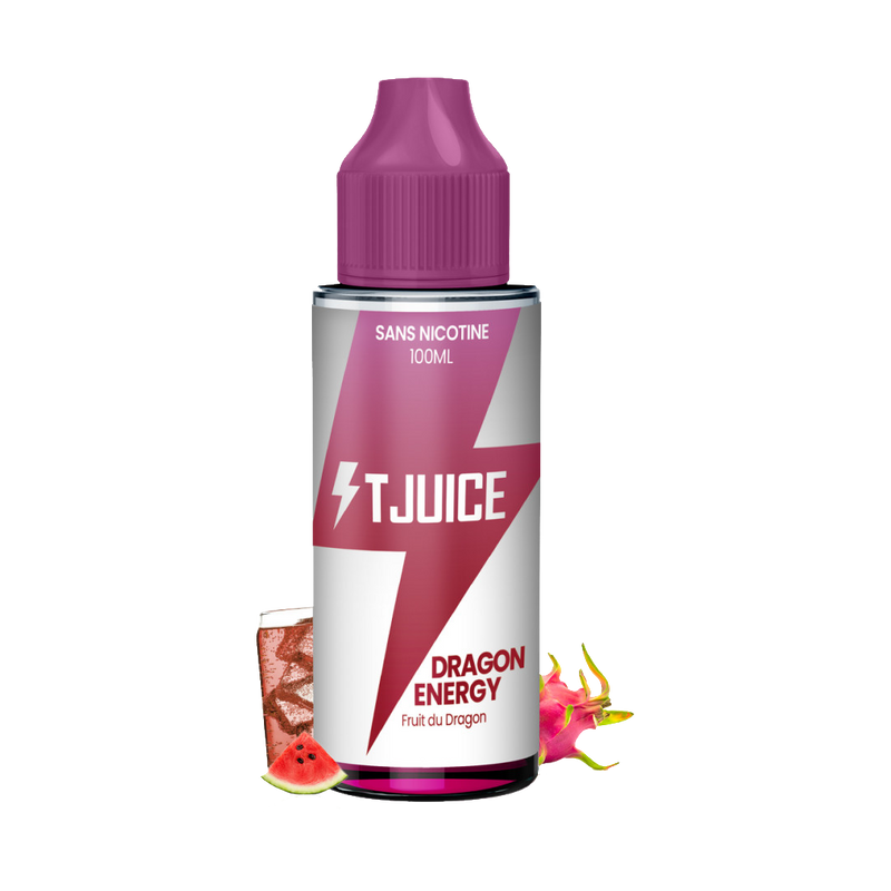 Dragon Energy 120ml - Tjuice  E-liquide premium  xvape.ma Maroc.