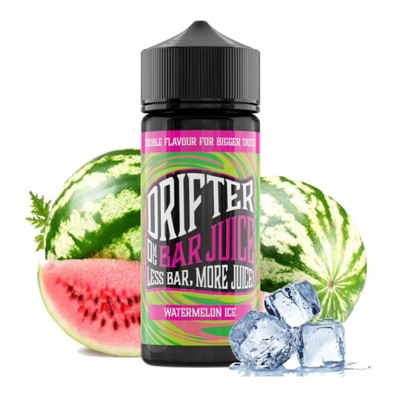 Drifter bar juice Watermelon ice 120ml  E-liquide premium  xvape.ma Maroc.