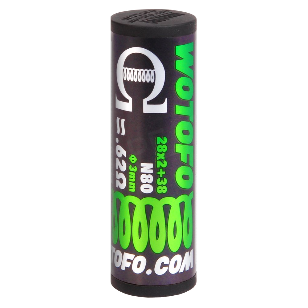 Dual Core Fused Clapton 0.62 Ohm - Wotofo  Coil  xvape.ma Maroc.