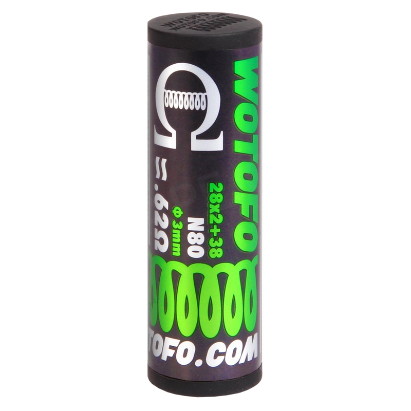 Dual Core Fused Clapton 0.62 Ohm - Wotofo  Coil  xvape.ma Maroc.