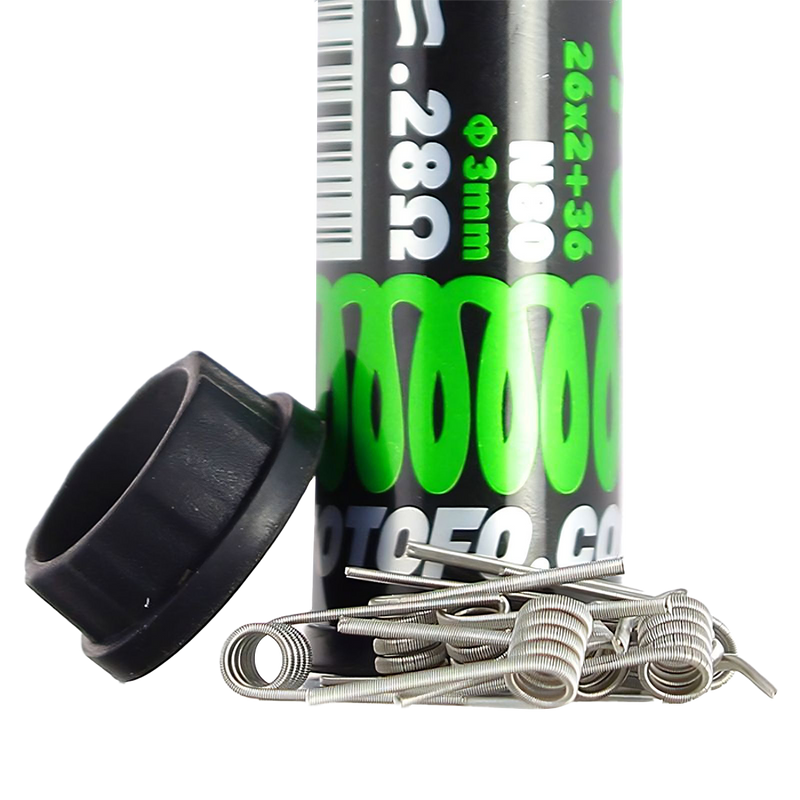 Dual Core Fused Clapton Coils 0.28ohm - Wotofo  Coil  xvape.ma Maroc.