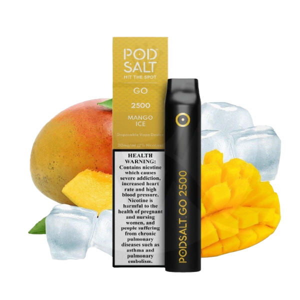 POD Salt 2500 puffs Mango Ice 5%