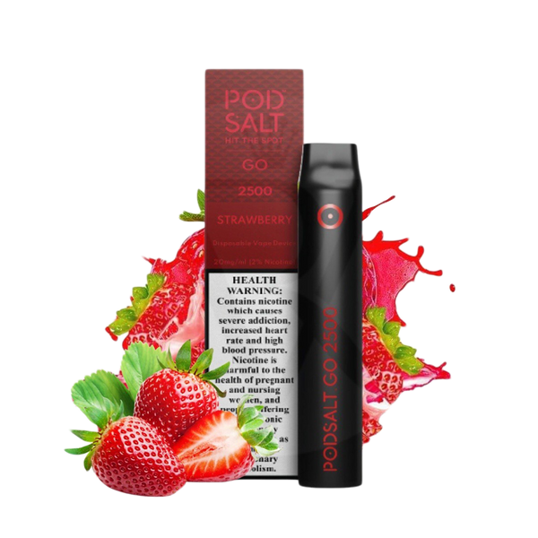 POD Salt 2500 puffs Strawberry 2%