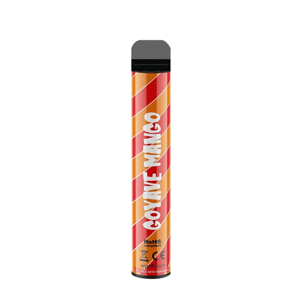 Wpuff Magnum Liquideo - GUAVA MANGO - Jetable 2000 taffs 2%  Jetable  xvape.ma Maroc.