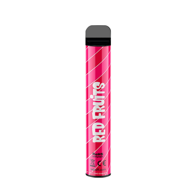 Wpuff Magnum Liquideo - RED FRUITS - Jetable 2000 Taffs  2%  Jetable  xvape.ma Maroc.