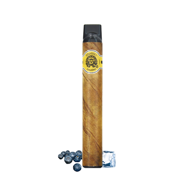 Liquideo Ebarro 2000 Taffs - Myrtille Glacé (2%)  Jetable  xvape.ma Maroc.