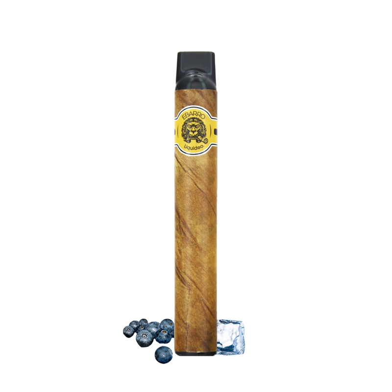 Liquideo Ebarro 2000 Taffs - Myrtille Glacé (2%)  Jetable  xvape.ma Maroc.