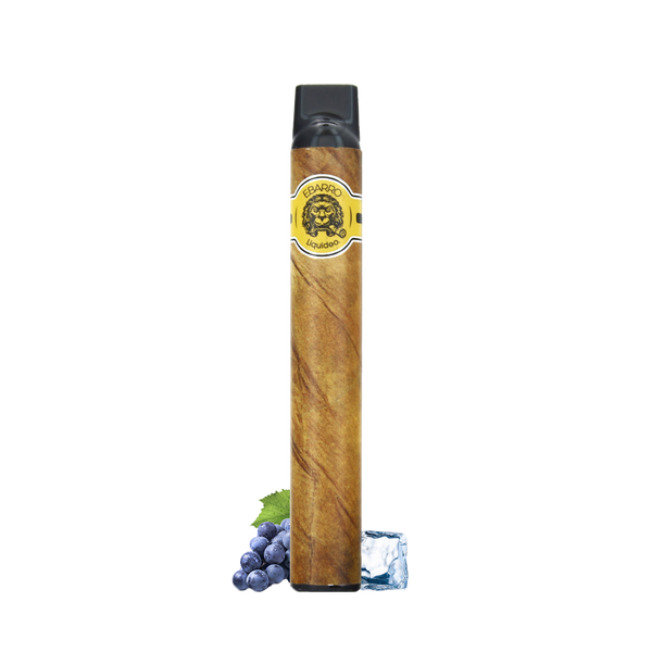 Liquideo Ebarro 2000 Taffs - Raisin galcé (2%)  Jetable  xvape.ma Maroc.