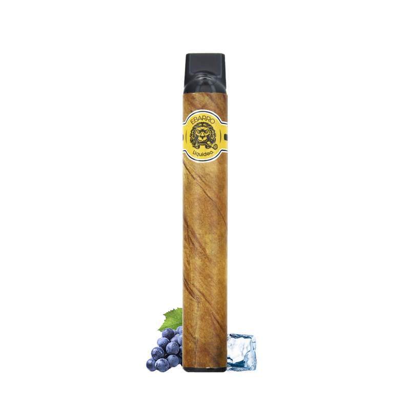 Liquideo Ebarro 2000 Taffs - Raisin galcé (2%)  Jetable  xvape.ma Maroc.
