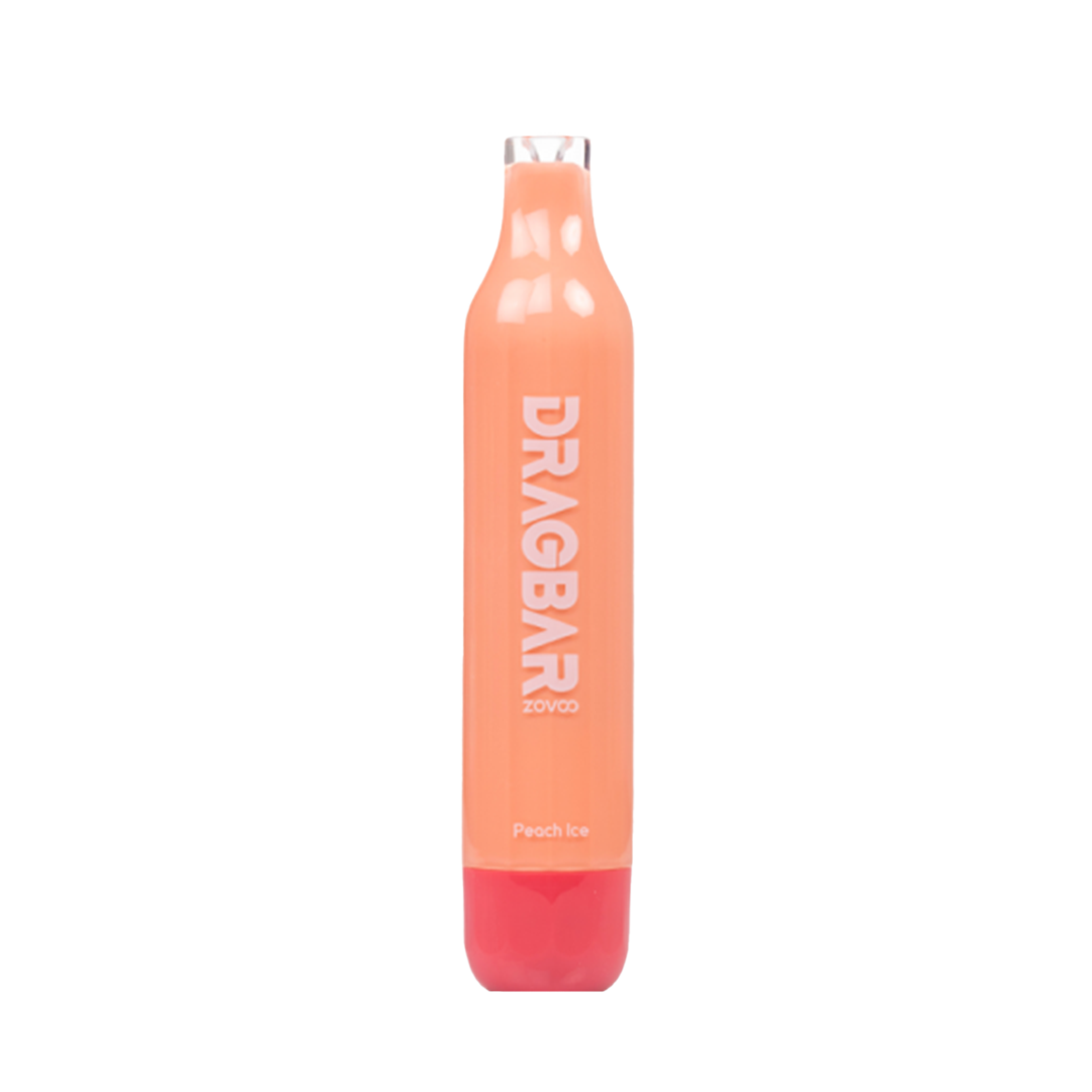 DragBar - Peach Ice - 5000 Taffs  Jetable  xvape.ma Maroc.
