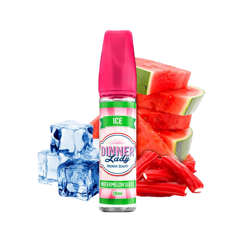 Dinner Lady Watermelon Slices Ice 60ml  E-liquide premium  xvape.ma Maroc.