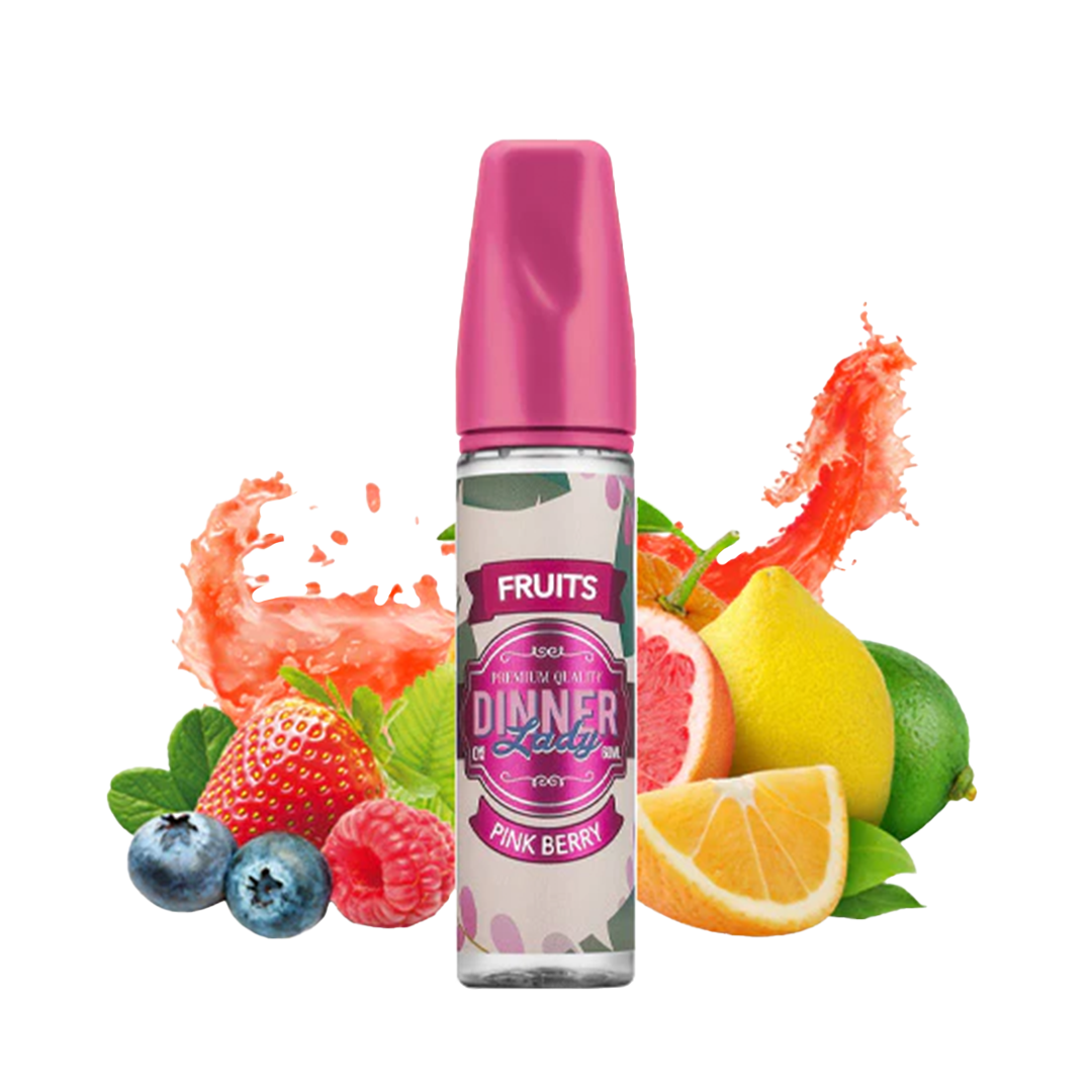 Dinner lady Pink Berry 60ml  E-liquide premium  xvape.ma Maroc.