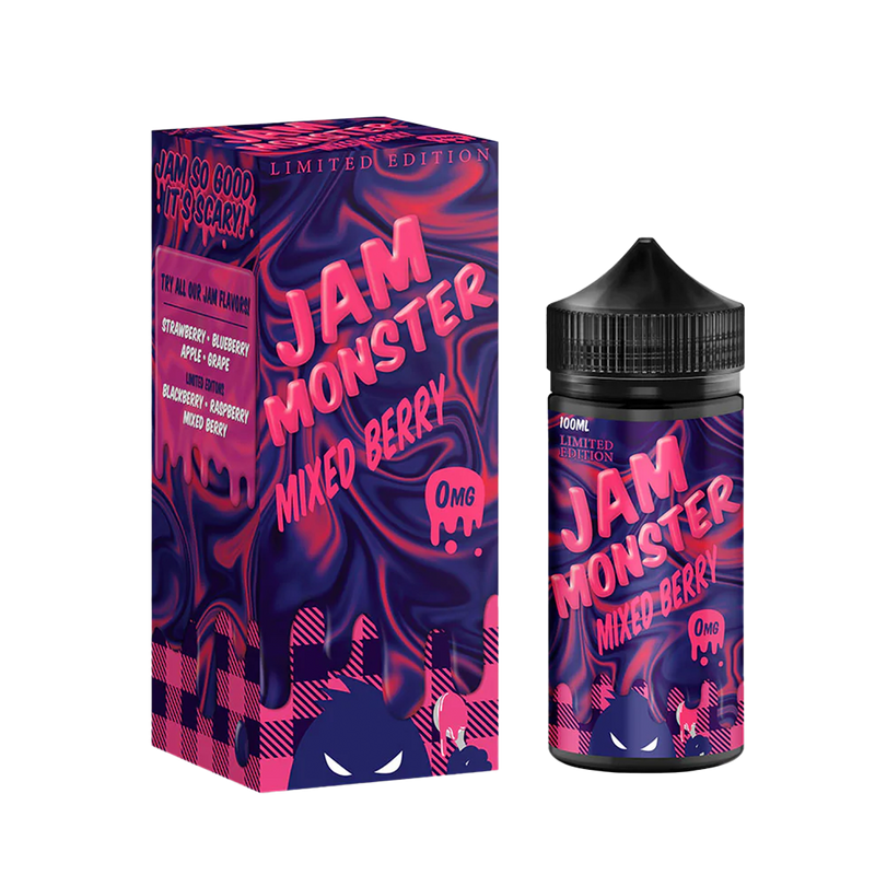 Jam Monster Mixed Berries 120ml