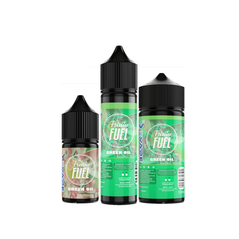 E-liquide DIY - GREEN Oil - FRUITY FUEL  E-liquide DIY  xvape.ma Maroc.