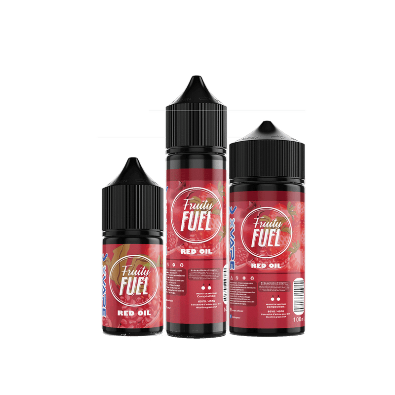 E-liquide DIY - RED Oil - FRUITY FUEL  E-liquide DIY  xvape.ma Maroc.