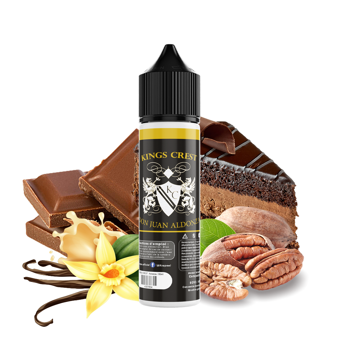 E-liquide DIY Kings Crest Don Juan Aldonza  E-liquide DIY  xvape.ma Maroc.
