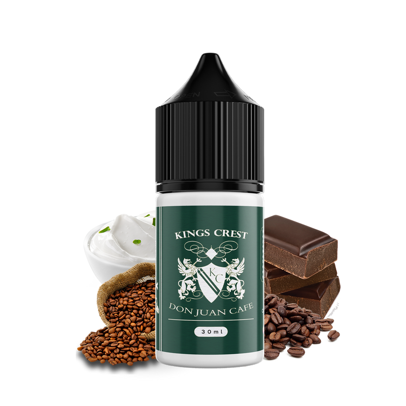 E-liquide DIY Kings Crest Don Juan Café  E-liquide DIY  xvape.ma Maroc.
