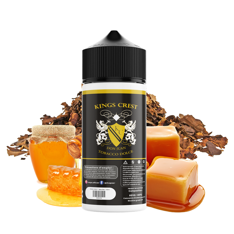 E-liquide DIY Kings Crest Don Juan Tabaco Dulce
