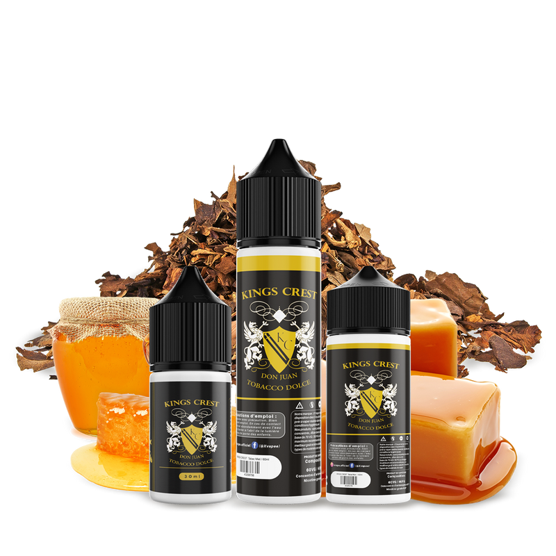 E-liquide DIY Kings Crest Don Juan Tabaco Dulce