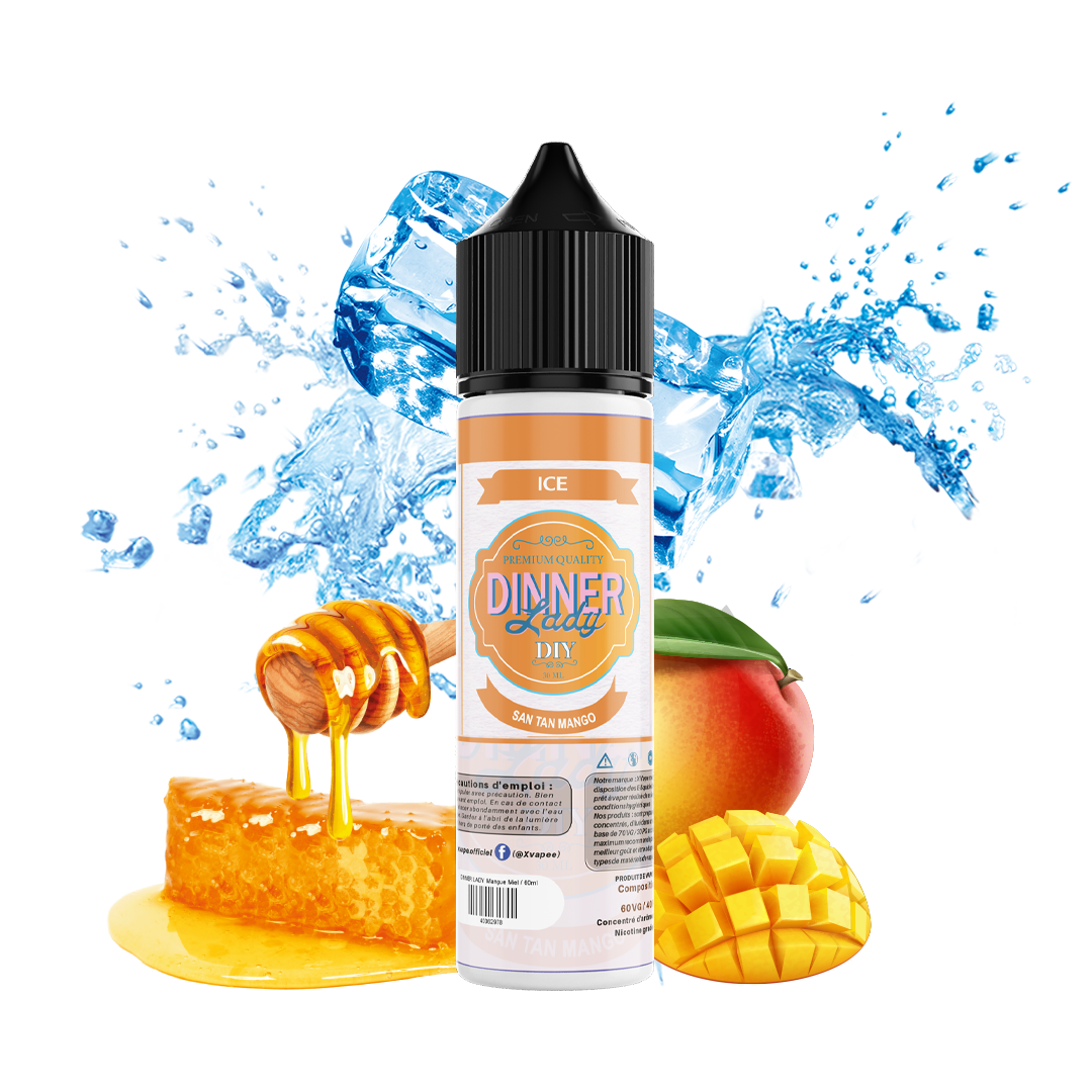 E-liquide DIY Dinner Lady San Tan Mango  E-liquide DIY  xvape.ma Maroc.
