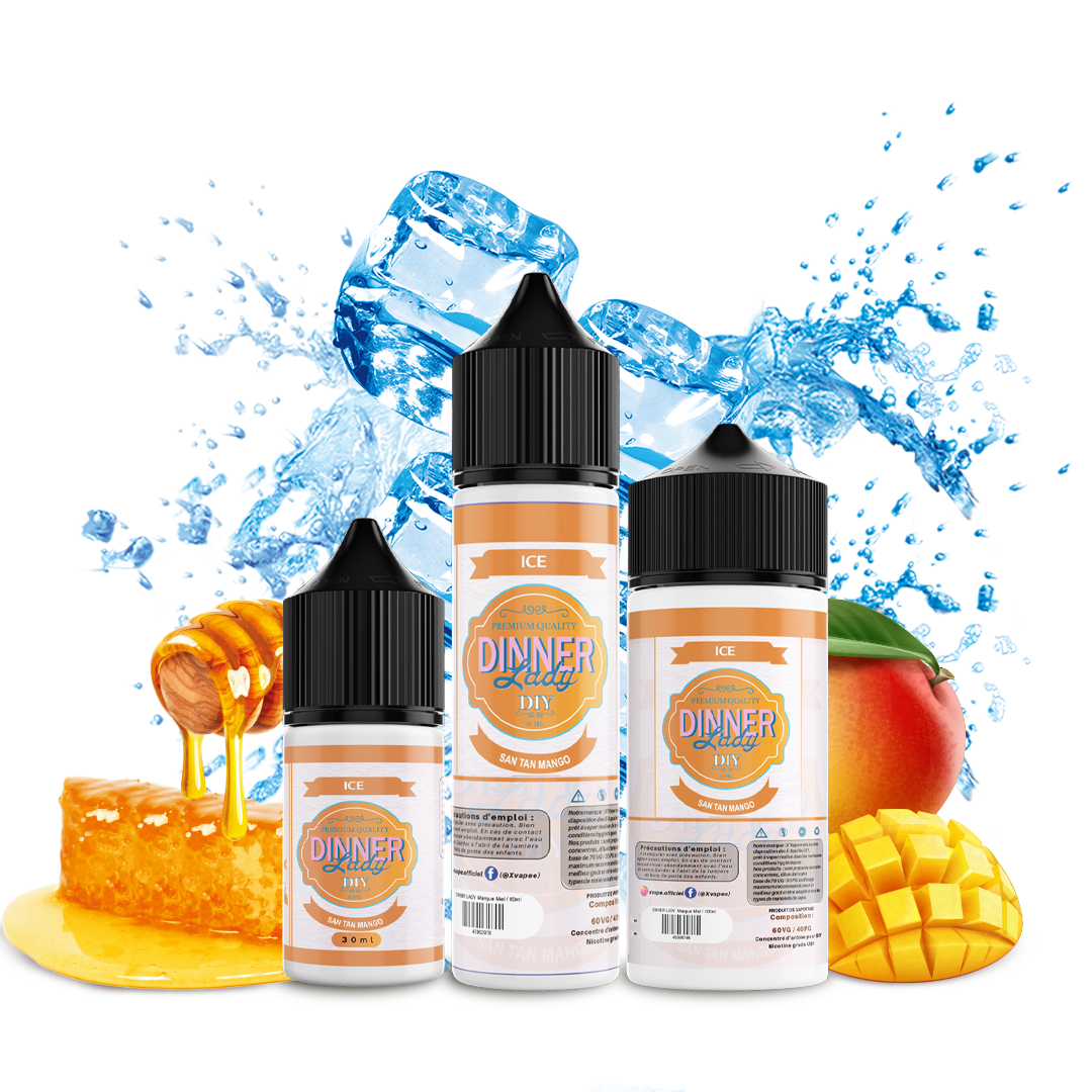 E-liquide DIY Dinner Lady San Tan Mango  E-liquide DIY  xvape.ma Maroc.