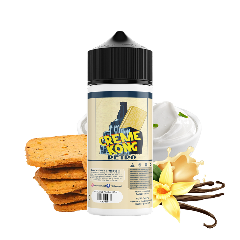 E-liquide DIY Creme Kong Vanille