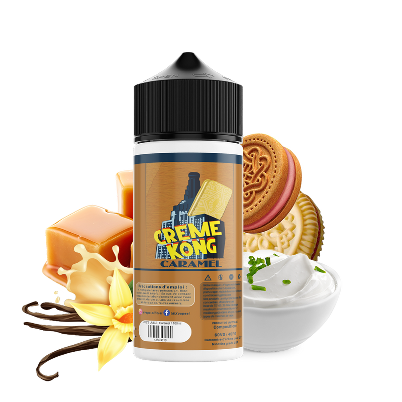 E-liquide DIY Creme Kong caramel