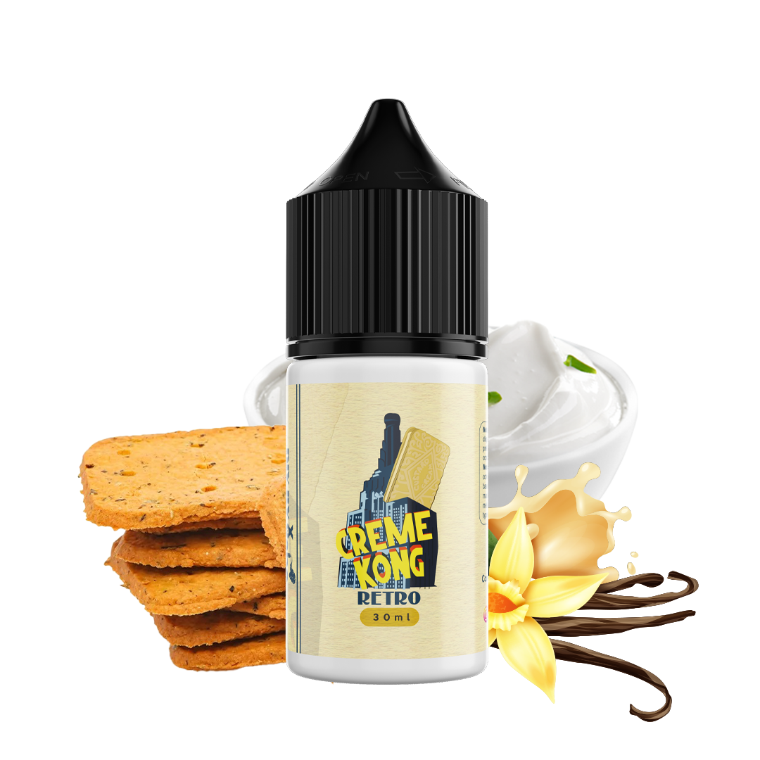 E-liquide DIY Creme Kong Vanille  E-liquide DIY  xvape.ma Maroc.
