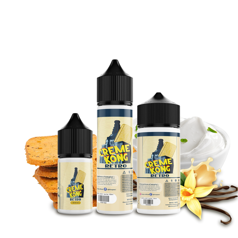 E-liquide DIY Creme Kong Vanille