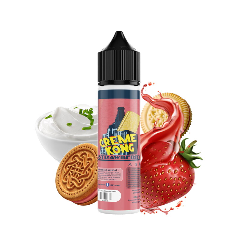 E-liquide DIY Creme Kong strawberry