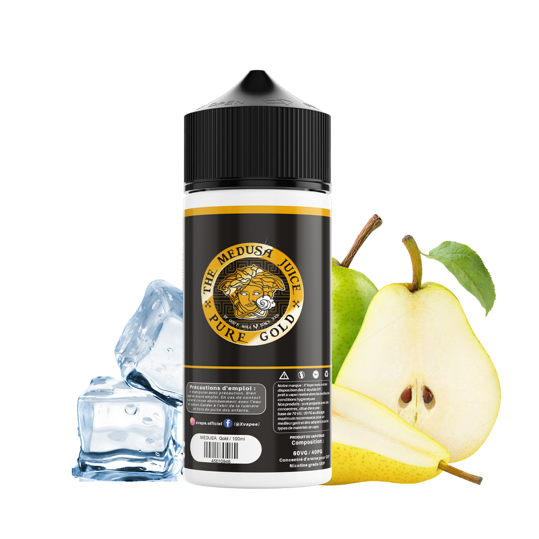 E-liquide DIY Medusa Gold  E-liquide DIY  xvape.ma Maroc.