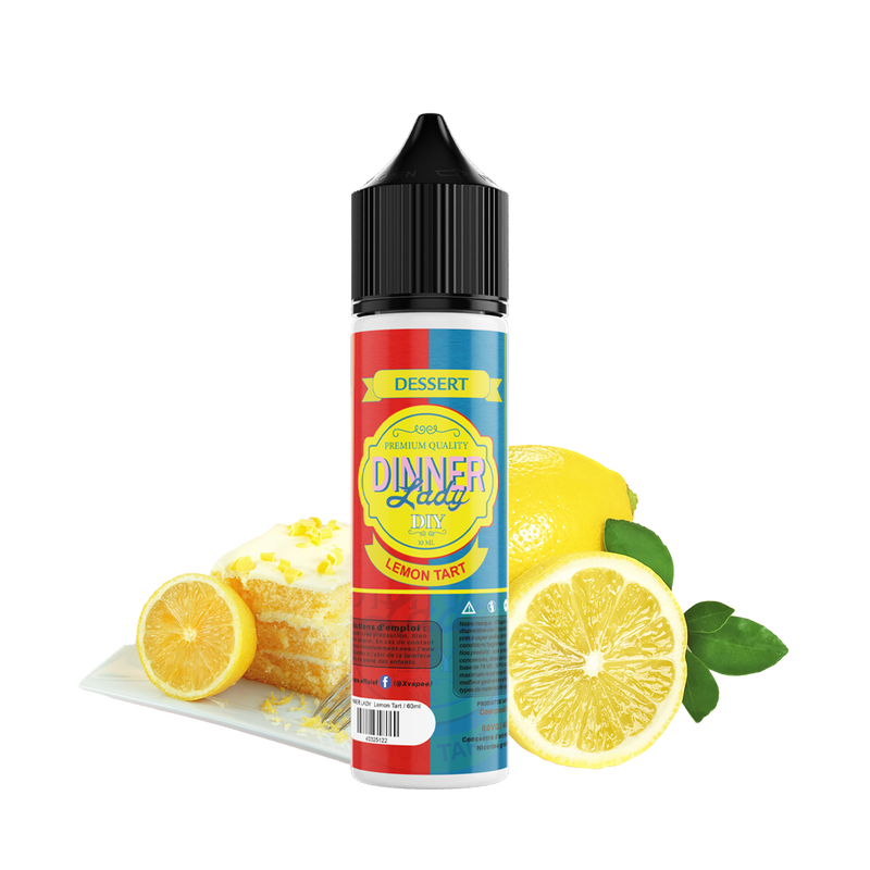 E-liquide DIY Dinner Lady Lemon Tart  E-liquide DIY  xvape.ma Maroc.