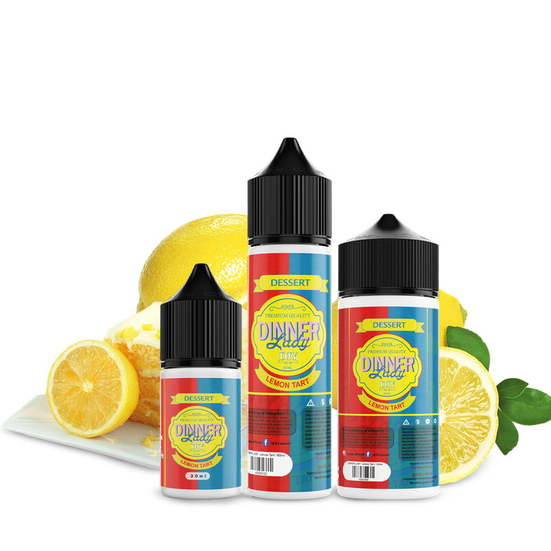E-liquide DIY Dinner Lady Lemon Tart  E-liquide DIY  xvape.ma Maroc.
