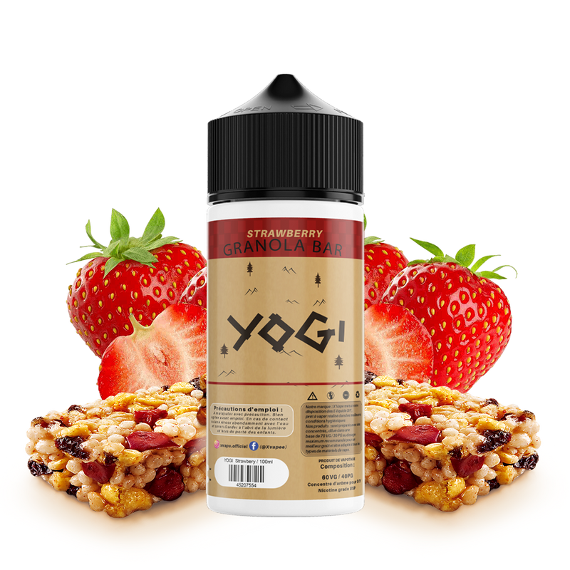 E-liquide DIY Yogi Strawberry Granola Bar