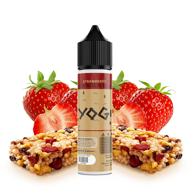 E-liquide DIY Yogi Strawberry Granola Bar