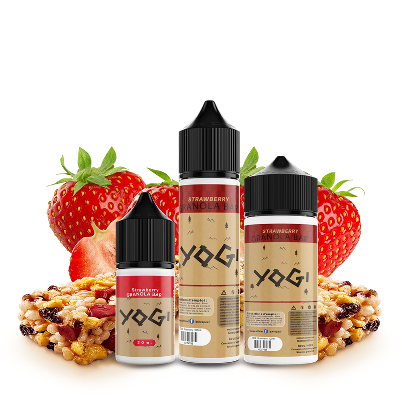 E-liquide DIY Yogi Strawberry Granola Bar