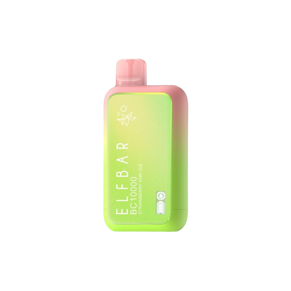 ELFBAR BC10000 - STRAWBERRY KIWI ICE -5%  Jetable  xvape.ma Maroc.