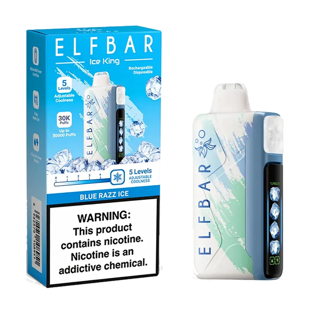 ELFBAR Nic King 30K - Blue Razz - 5%