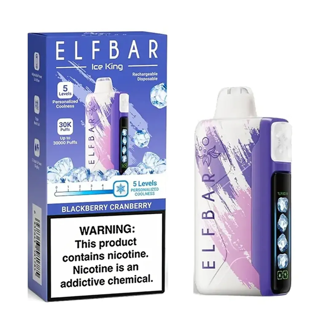 ELFBAR Nic King 30K - Blueberry Cranberry - 5%