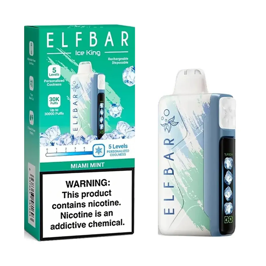 ELFBAR Nic King 30K - Miami Mint - 5%