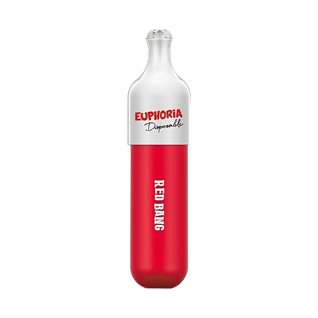 Euphoria 3000 PUFFS RED BANG  Jetable  xvape.ma Maroc.