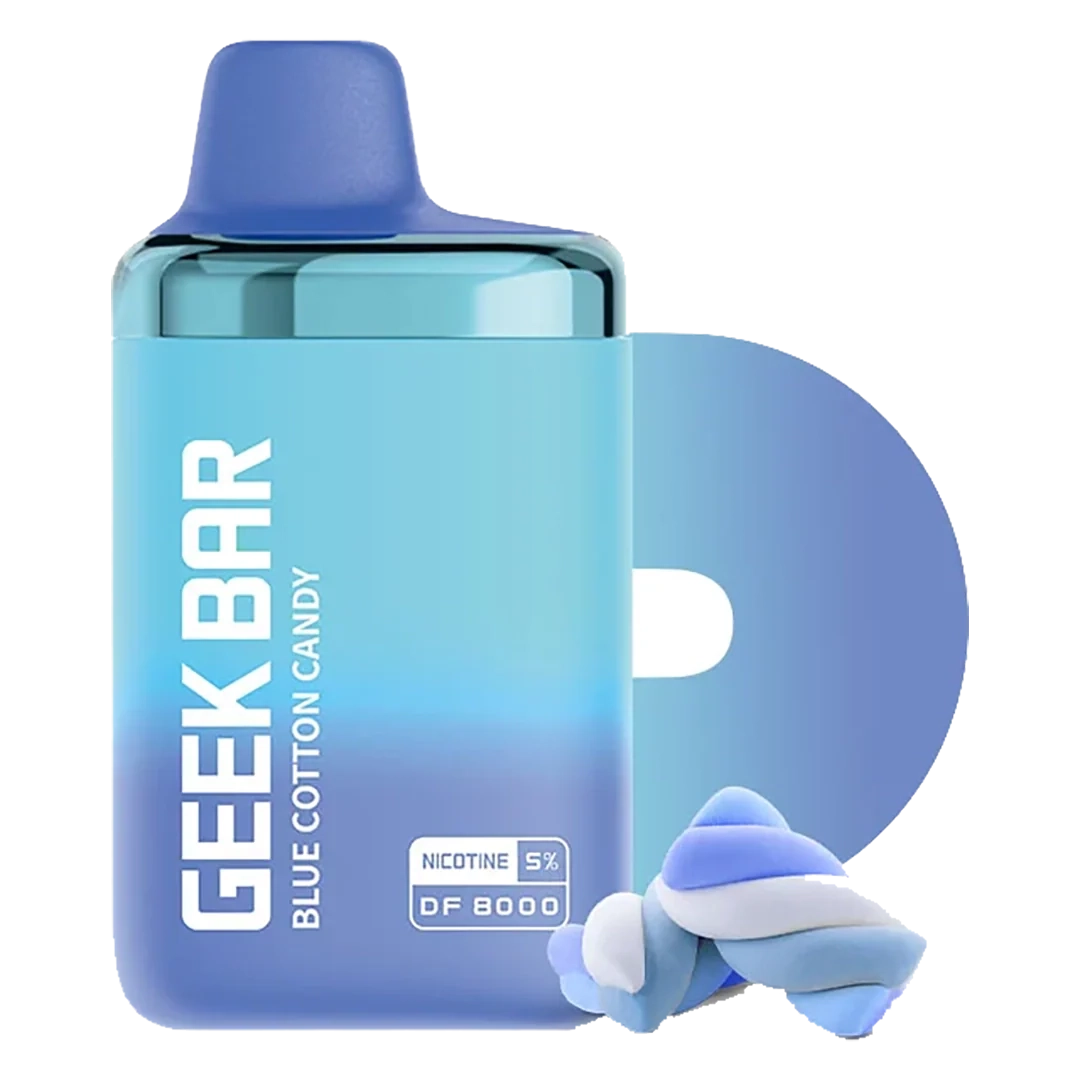 Evapify Geekbar  DF8000 Puff - Blue Cotton Candy - 5%