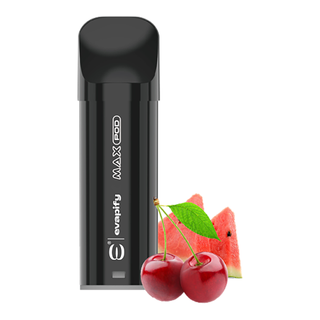 Evapify Max Pod - Cherry Watermelon 2500 Puffs - 5%