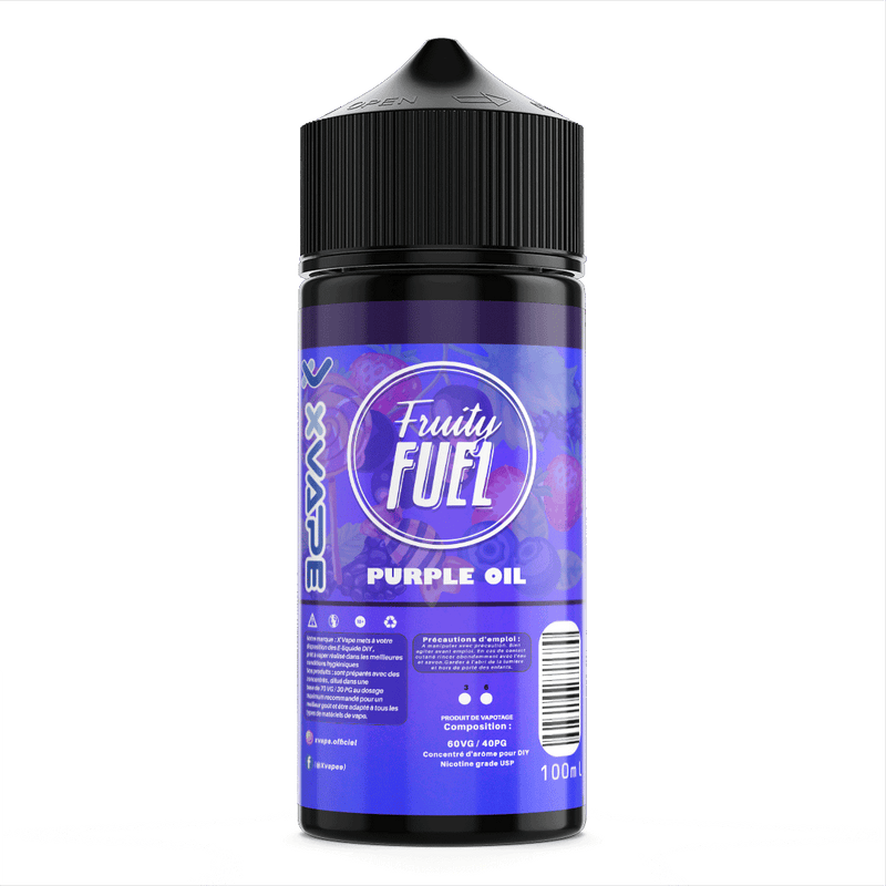 E-liquide DIY - PURPLE Oil - FRUITY FUEL  E-liquide DIY  xvape.ma Maroc.