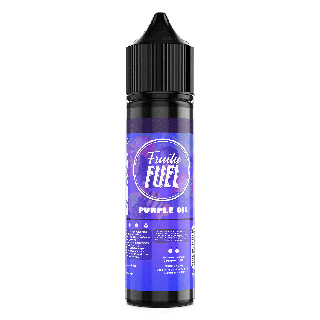 E-liquide DIY - PURPLE Oil - FRUITY FUEL  E-liquide DIY  xvape.ma Maroc.