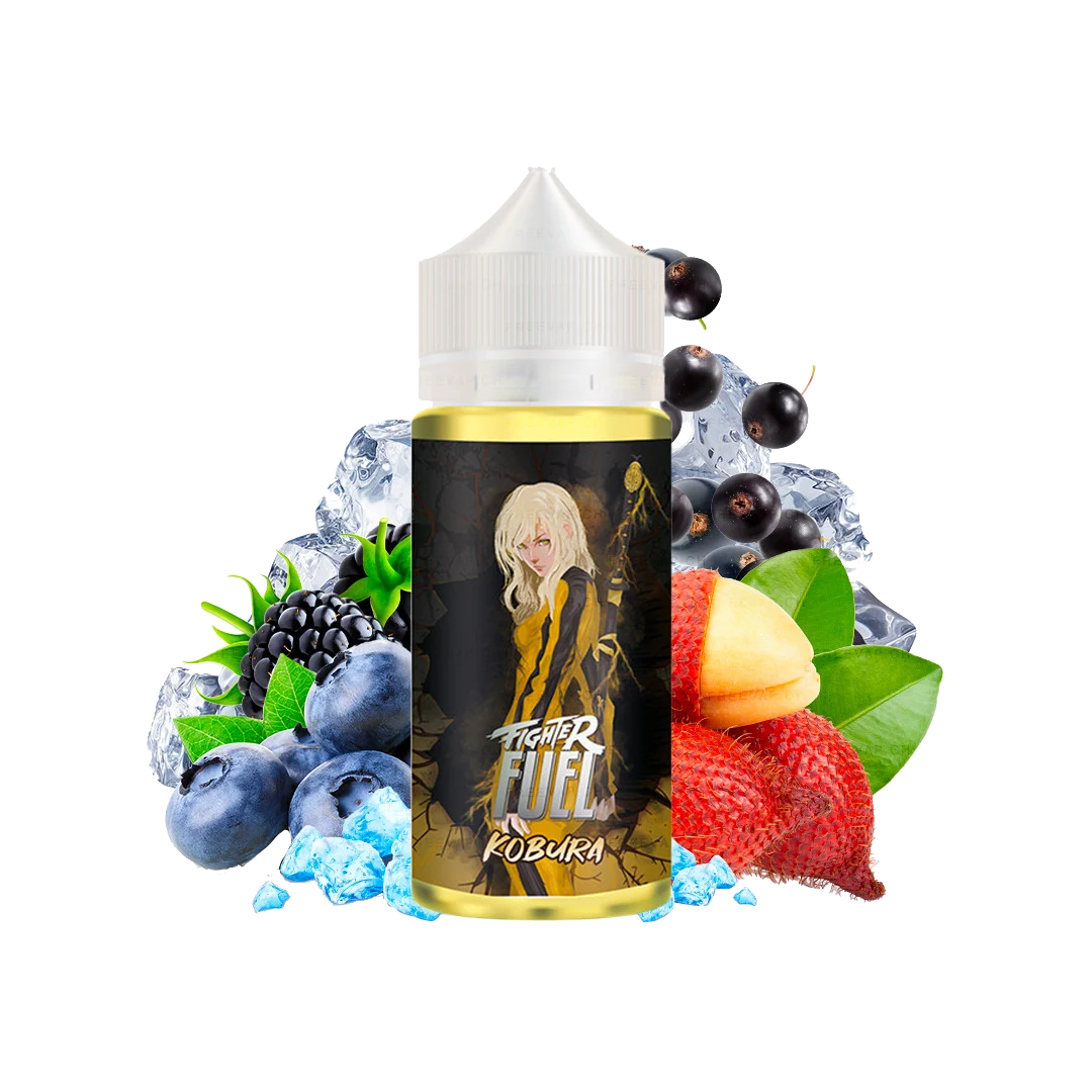 Fighter Fuel Kobura 120 ml  E-liquide premium  xvape.ma Maroc.